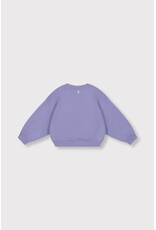 Alix the Label Kids Knitted Alix Club Print Sweater Lilac
