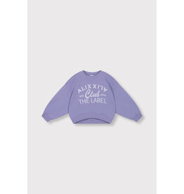Alix the Label Kids Knitted Alix Club Print Sweater Lilac