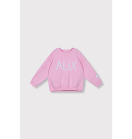 Alix the Label Kids Knitted on tour Sweater Pink