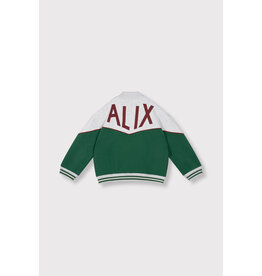Alix the Label Kids Knitted Sport Jacket Green