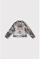 Alix the Label Kids Woven Silver Artwork Jacket