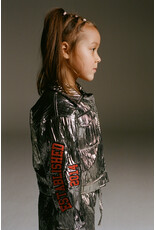 Alix the Label Kids Woven Silver Artwork Jacket