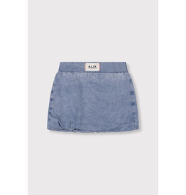 Alix the Label Kids Woven Denim Balloon Skirt