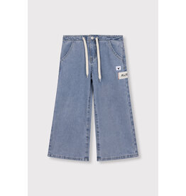 Alix the Label Kids Woven Wide Leg Flow Denim Pants