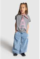 Alix the Label Kids Woven Wide Leg Flow Denim Pants
