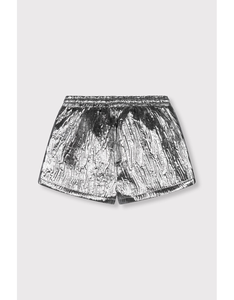 Alix the Label Kids Woven Silver Shorts