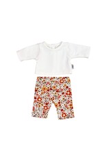 Hollie Poppenkleding set Poppy Caramel Flower