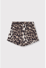 Alix the Label Woven Animal Shorts With Ruffles Animal