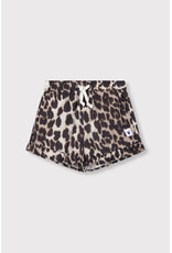 Alix the Label Woven Animal Shorts With Ruffles Animal