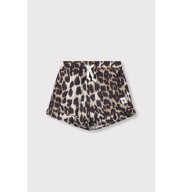 Alix the Label Woven Animal Shorts With Ruffles Animal