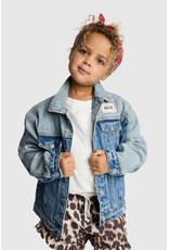 Alix the Label Woven Animal Shorts With Ruffles Animal