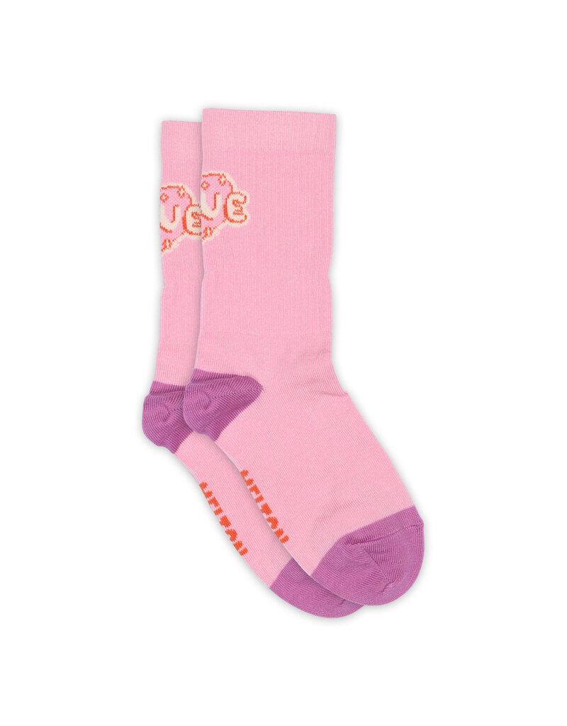 mp Denmark Heart socks Begonia Pink 2229