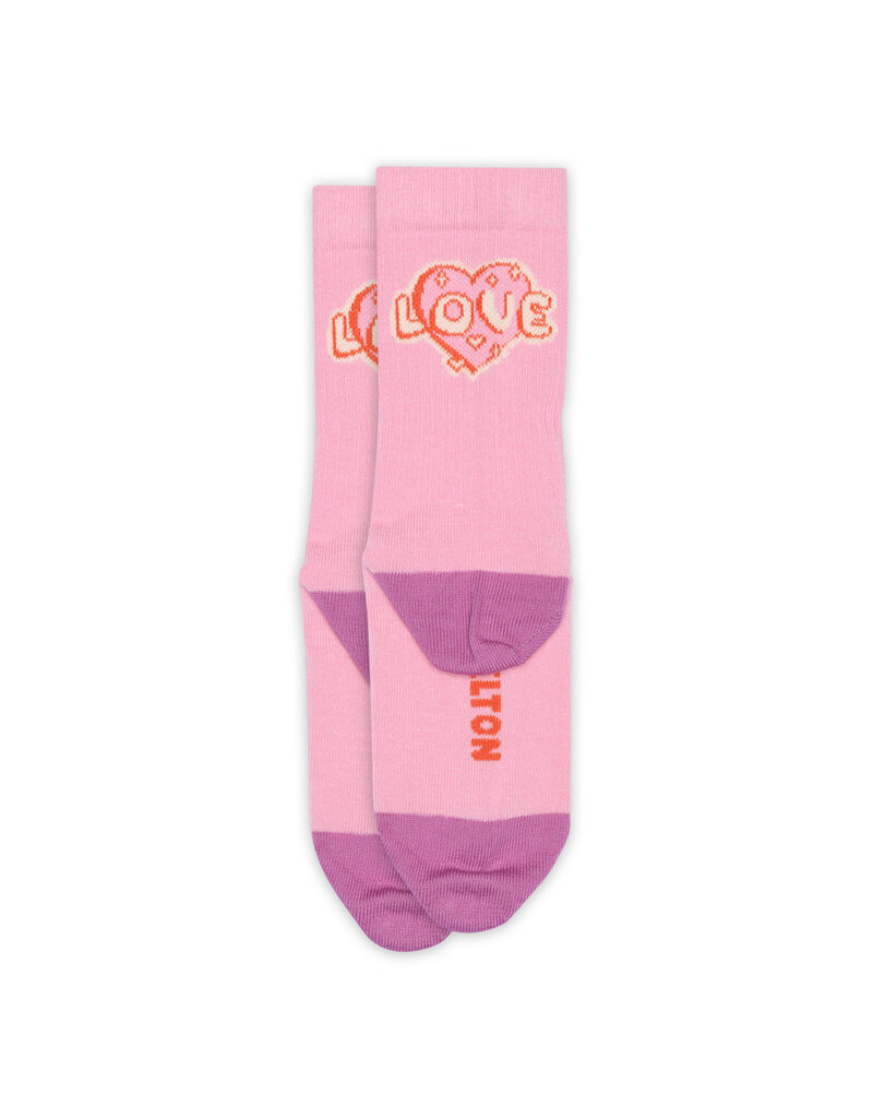 mp Denmark Heart socks Begonia Pink 2229