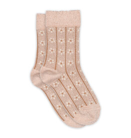 mp Denmark Oline glitter socks Rose Dust 853