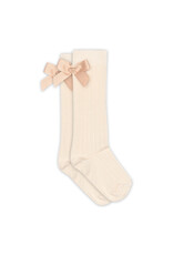 mp Denmark Liva knee socks - bow Dew 1247