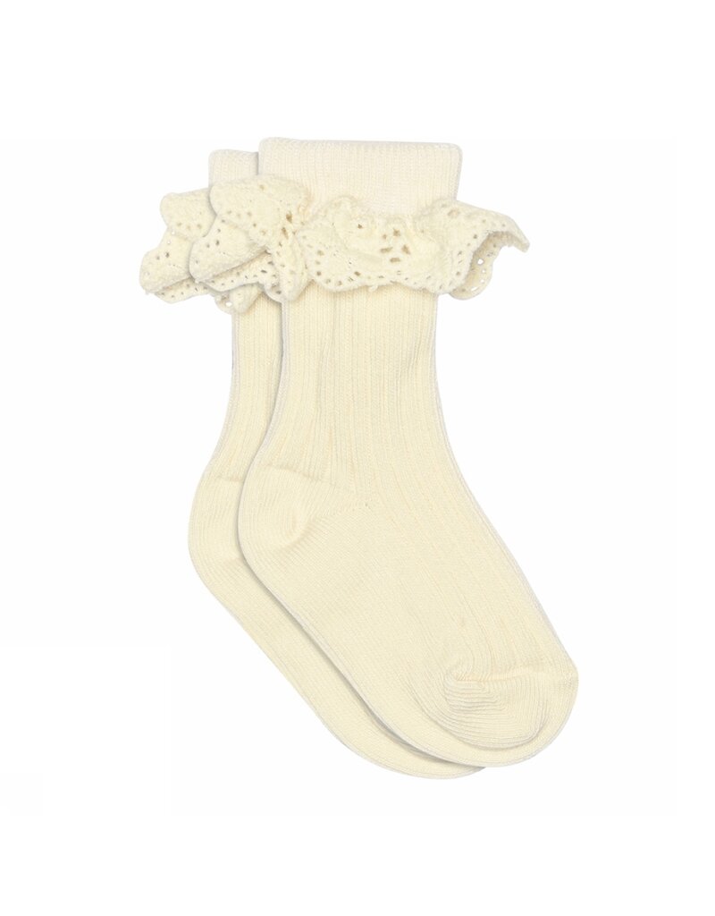 mp Denmark Lisa socks - lace Cream 4175
