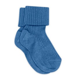 mp Denmark Cotton rib baby socks Provincial blue 2126