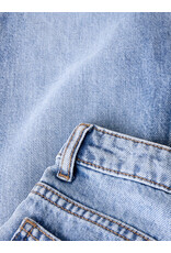 name it Rose Wide Asym Closure Jeans Medium Blue Denim