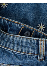 name it Bella Denim Shorts Medium Blue Daisy