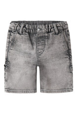 name it Ben Loose Denim Bermuda Medium Grey