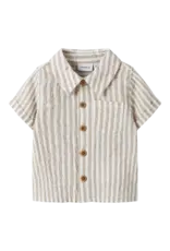 name it Fedenis Shirt Chateau Gray Vintage Cloud Dancer