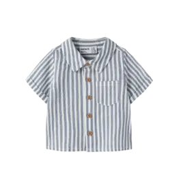 name it Fedenis Shirt Vintage Indigo Cloud Dancer