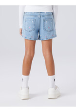 name it Bella Denim Shorts Multi Heart Mini