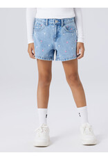 name it Bella Denim Shorts Multi Heart Mini