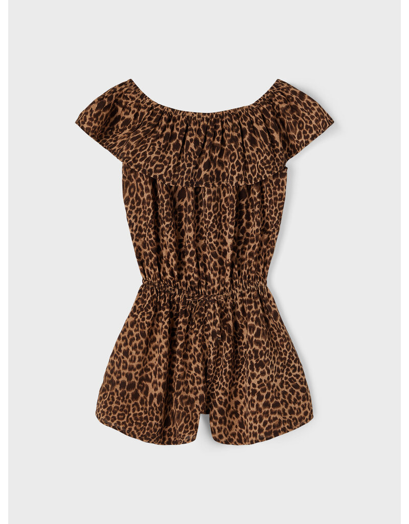 name it Vinaya Jumpsuit Black Leopard