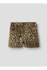 name it Rose Shorts Silver Mink Leopard