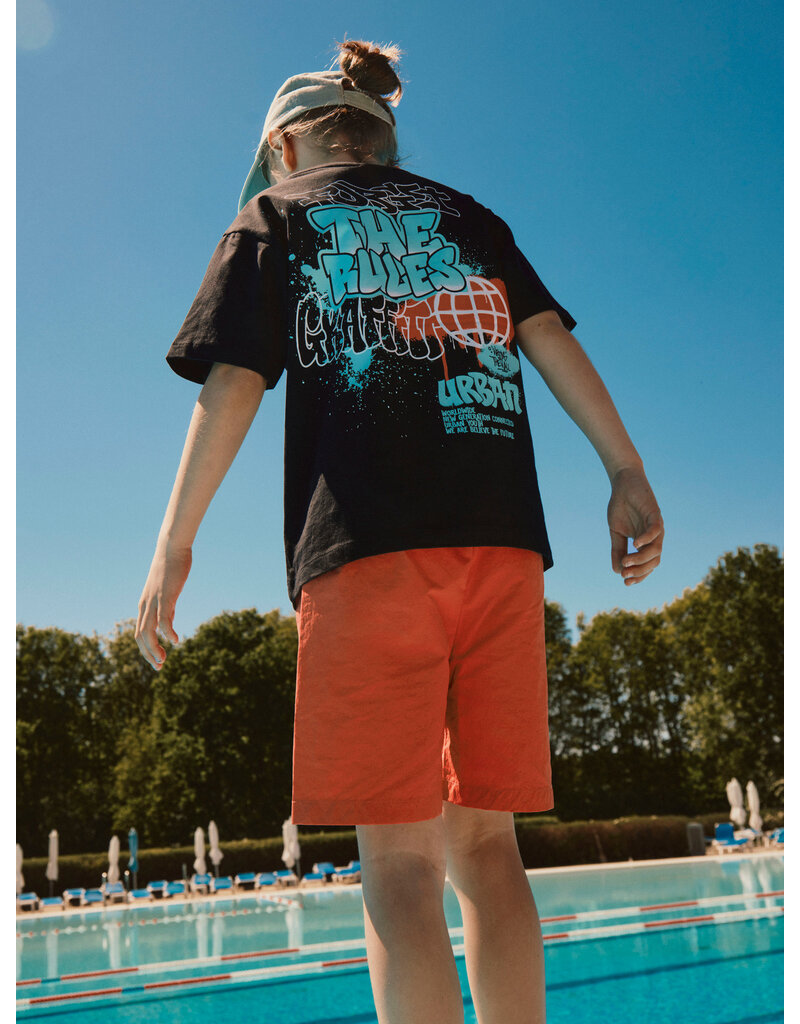 name it Zakron Swim Shorts Spiced Coral