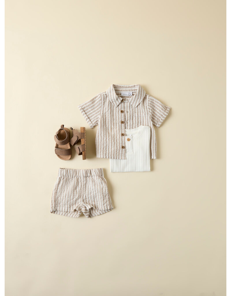 name it Fedenis Shorts Chateau Gray Cloud Dancer