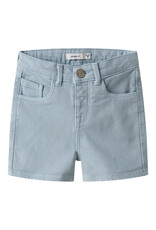 name it Ryan Straight Twill Shorts Blue Fog