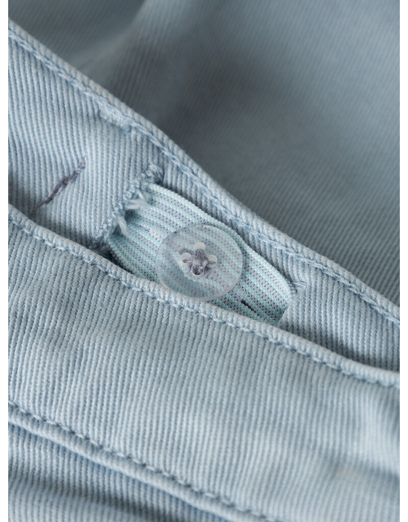 name it Ryan Straight Twill Shorts Blue Fog