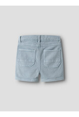 name it Ryan Straight Twill Shorts Blue Fog