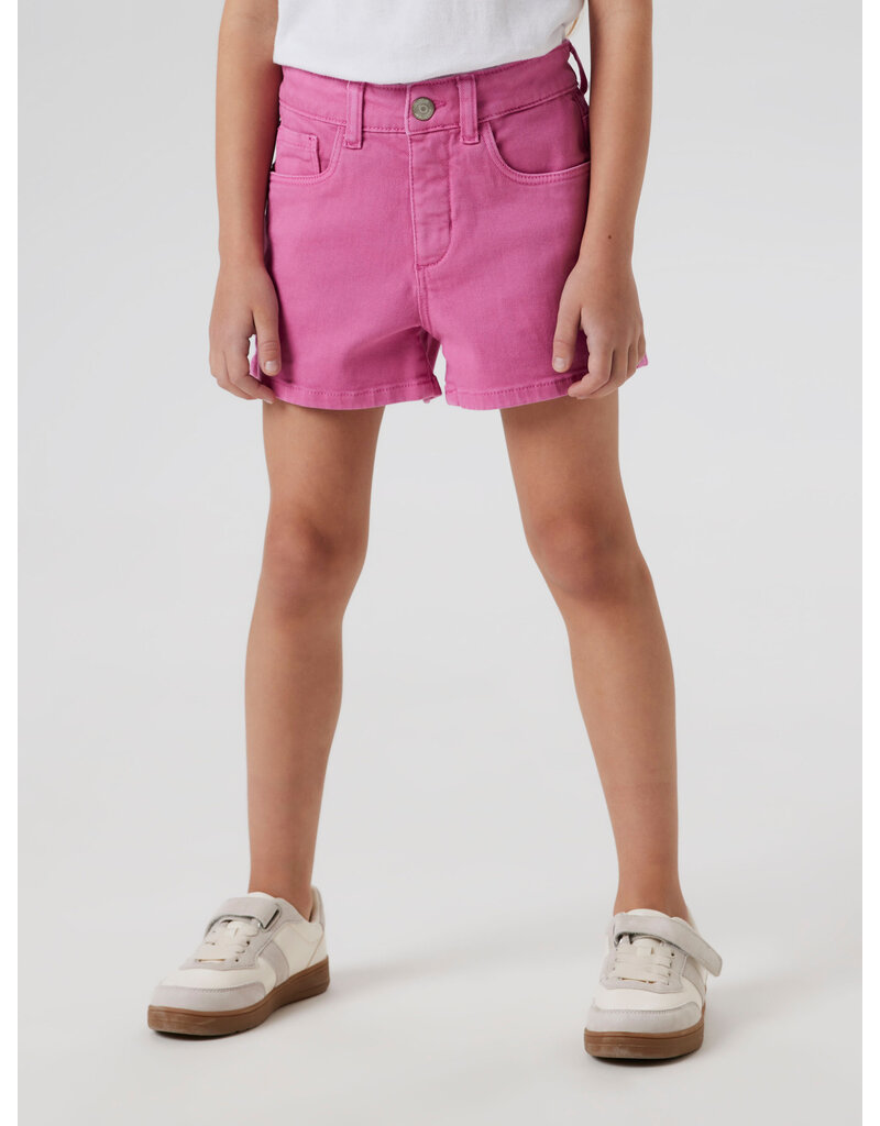 name it Rose Mom Twill Shorts Strawberry Moon