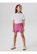 name it Rose Mom Twill Shorts Strawberry Moon