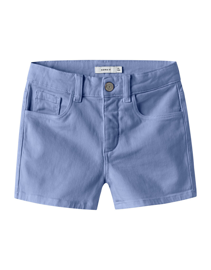 name it Rose Mom Twill Shorts Purple Impression