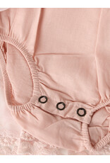 Lil' Atelier Feya Tulle Body Dress Peach Whip