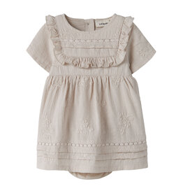 Lil' Atelier Feronia Loose Body Dress Pumice Stone