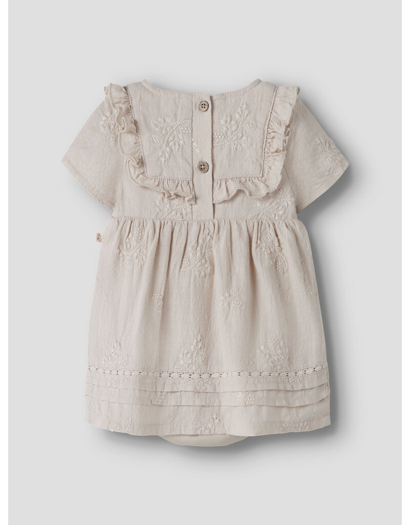 Lil' Atelier Feronia Loose Body Dress Pumice Stone