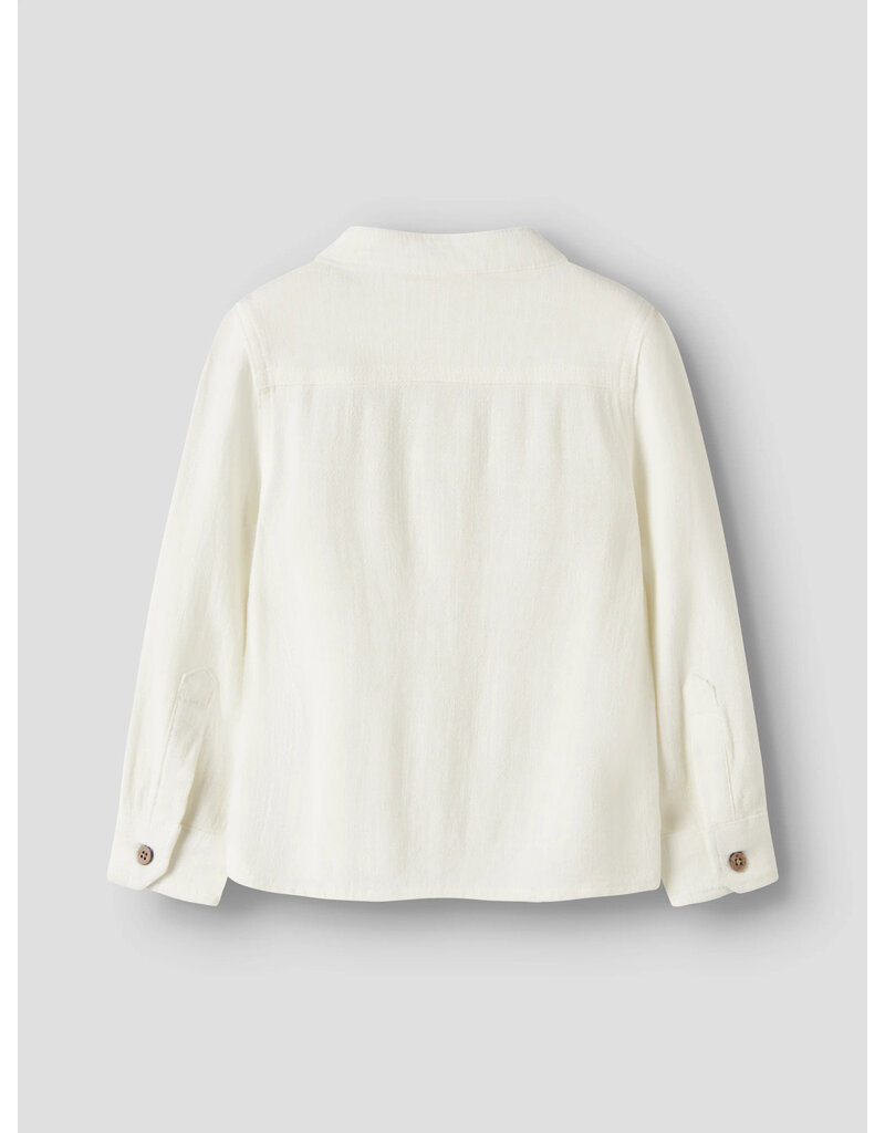 Lil' Atelier Freddie Loose Shirt Coconut Milk