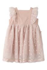 Lil' Atelier Feya Tulle Dress Kids Peach Whip
