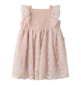 Lil' Atelier Feya Tulle Dress Kids Peach Whip