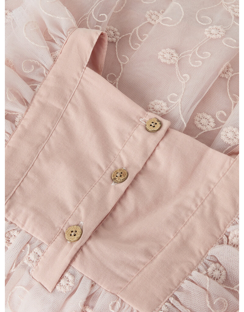 Lil' Atelier Feya Tulle Dress Kids Peach Whip