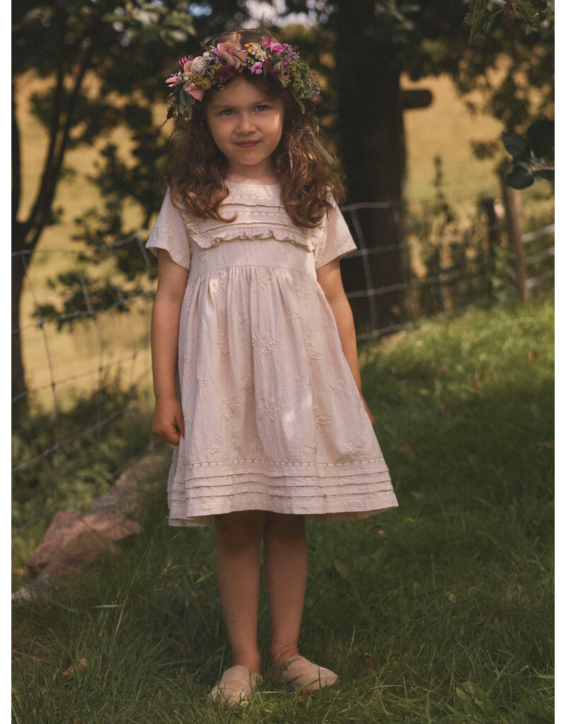 Lil' Atelier Feronia Loose Dress Kids Pumice Stone