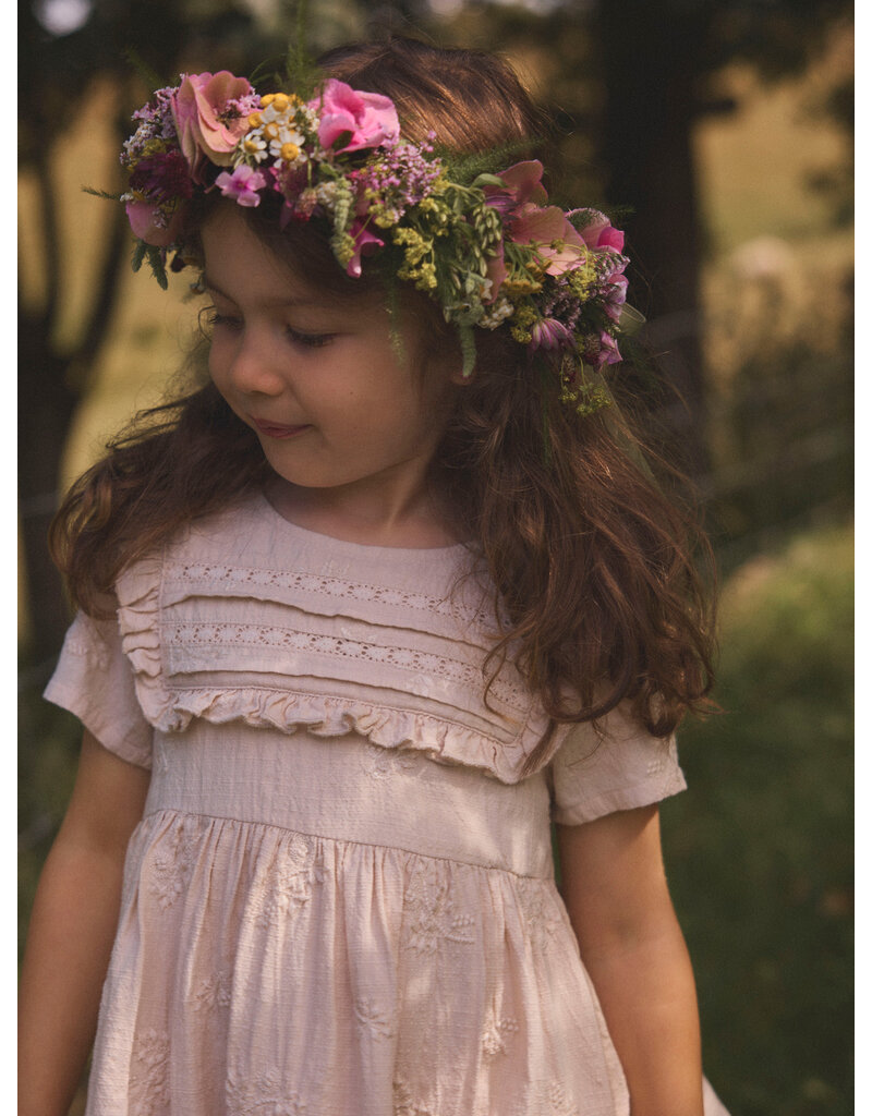 Lil' Atelier Feronia Loose Dress Kids Pumice Stone