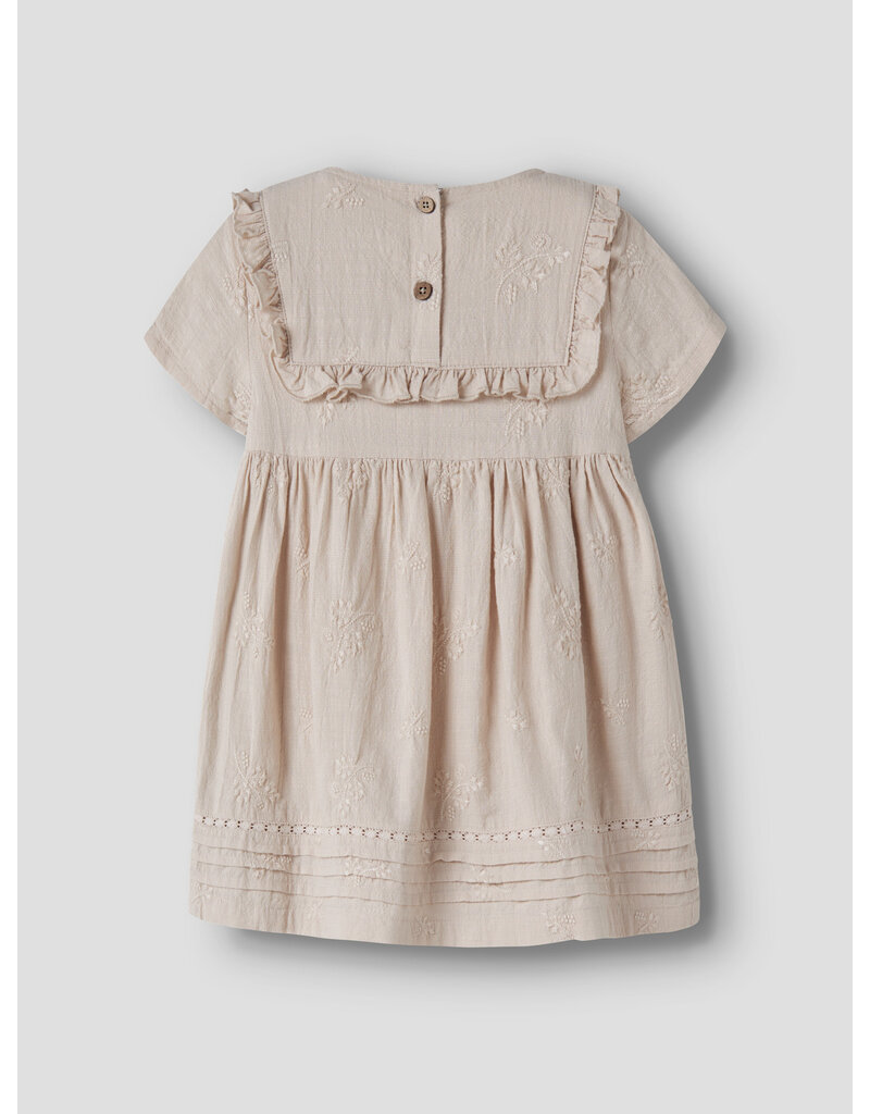 Lil' Atelier Feronia Loose Dress Kids Pumice Stone