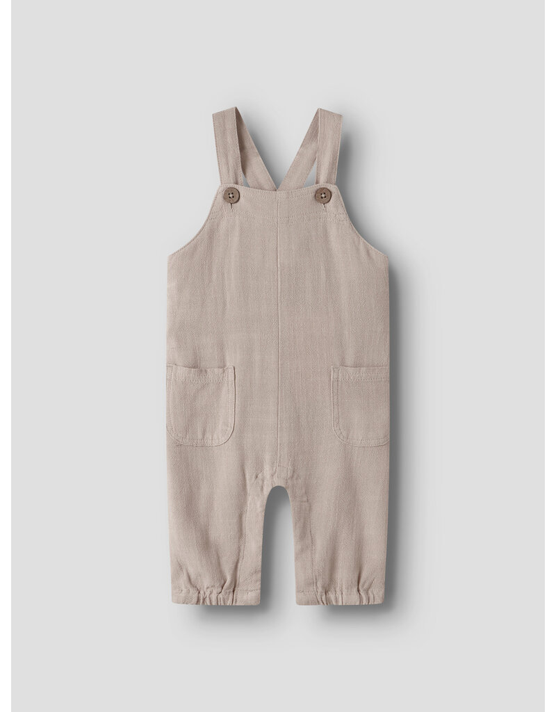 Lil' Atelier Freddie Loose Overall Feather Gray
