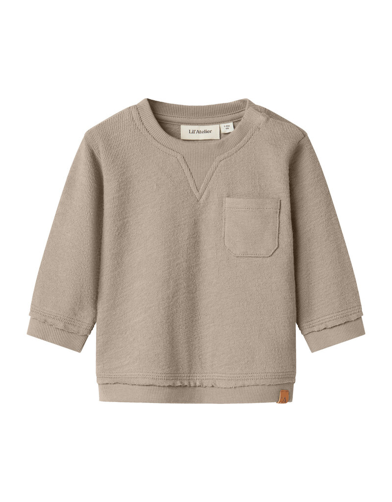 Lil' Atelier Dias Sweater Oxford Tan